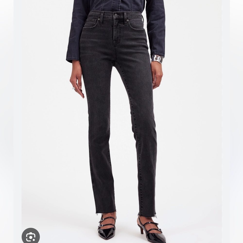 Madewell - tall mid rise stovepipe jeans in armand wash raw - 29 Tall